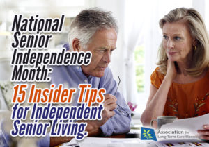 National Senior Independence Month