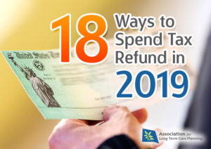 18 ways to spend tax refund 2019 featured image