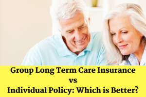 Group long term care insurance